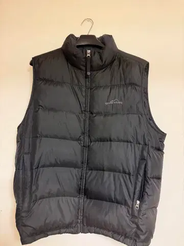 Eddie Bauer 블랙 다운 베스트 L