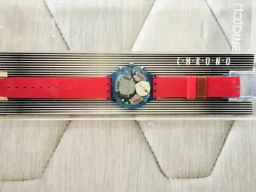 미사용 SWATCH CHRONO SCN103 JFK 1992