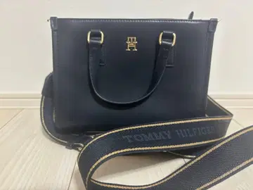 TOMMY HILFIGER 네이비 숄더백 타미힐피거 2WAY
