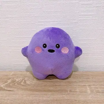 오사카 만박 독일 파빌리온 서큘러 봉제 인형 대 퍼플 보라색