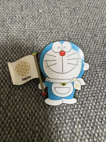 오사카 간사이 박람회 일본관 도라에몽 핀 배지