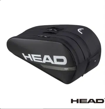 HEAD 팀 12R 라켓 백 블랙