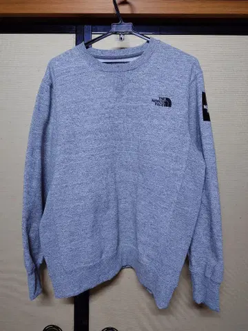 THE NORTH FACE 스퀘어 로고 크루넥 트레이닝복