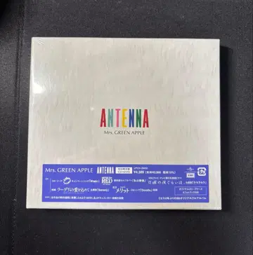 Mrs. GREEN APPLE ANTENNA 초회 한정판 CD+DVD