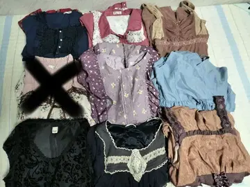 엑시즈팜 묶음 판매 8벌 원피스