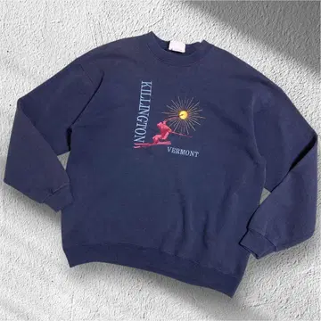 Lee USA HEAVYWEIGHT 자수 맨투맨 90s 네이비 XL