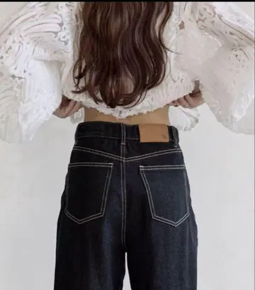 [ Thevon ] Yuna 기획 하이웨스트 데님 S 사이즈