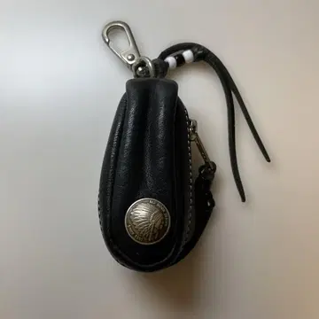 레드문 글로브 레더 키케이스 키팩 블랙