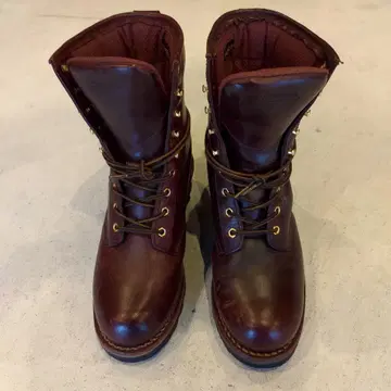 CHIPPEWA 하이컷 부츠 vibram 밑창 27cm 브라운 가죽