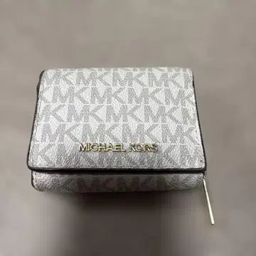 MICHAEL KORS 3단 폴더형 지갑 베이지