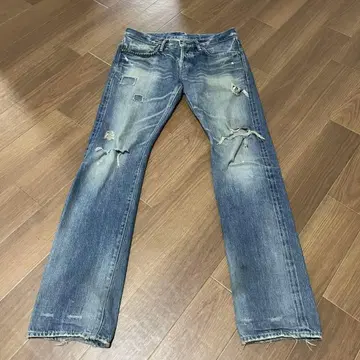 HYSTERIC GLAMOUR 데미지 진 W30
