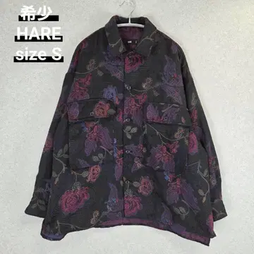 레어 HARE 고블랑 직조 자카드 꽃무늬 플라워 패턴