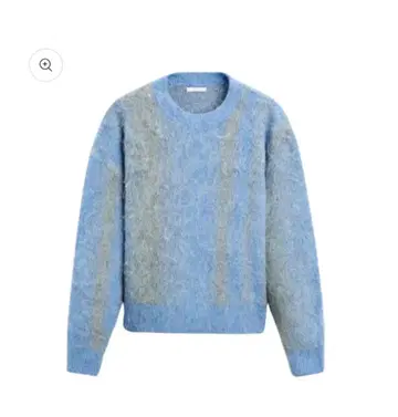 ZARA 브러쉬드 텍스처 스웨터
