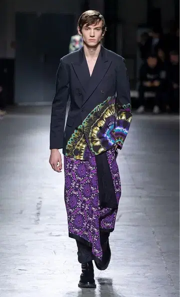 DRIES VAN NOTEN 20AW 런웨이 자켓 사이즈 50