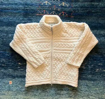 아일랜드제 아란 니트 스웨터 집업 가디건