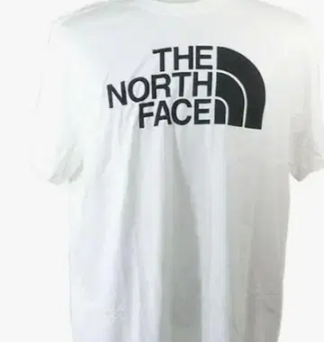 THE NORTH FACE 화이트 T셔츠