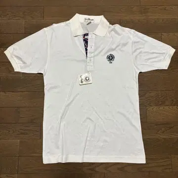 la mode 피케 셔츠 괌 헤이세이 새상품 택 포함 레트로 골프
