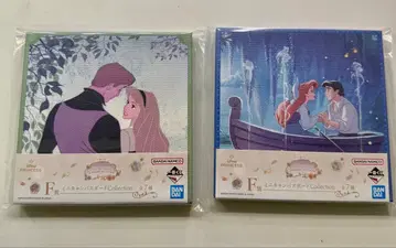 디즈니 프린세스 미니 캔버스 보드 2장 세트