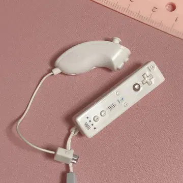 wii 리얼 피규어 컬렉션 닌텐도 리모컨 눈차크 레트로