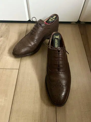 [ 새상품급 ] REGAL 리걸 윙팁 엠보 24.5cm
