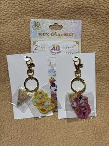 디즈니 40주년 키체인 미니 도날드