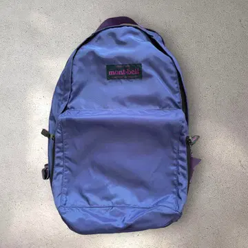 90's 몽벨 나일론 패커블 백팩 퍼플 cityboy