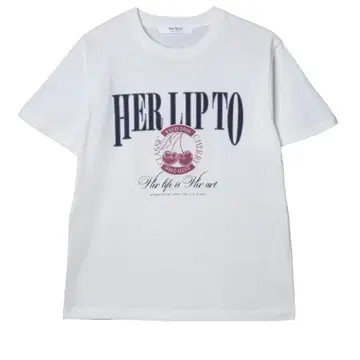 herlipto 체리T셔츠 Classic Cherry Tee