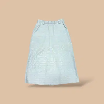 RHC 론 헤르만 내로우 스커트 블루 A라인 슬릿 XS