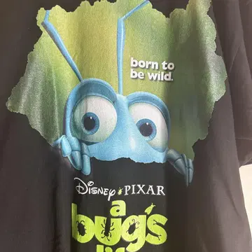 a bugs life 티셔츠 블랙 버그즈라이프 XL 사이즈
