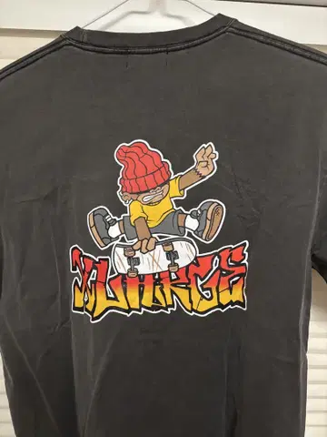 XLARGE 그래픽 T셔츠 M 사이즈 다크 그레이