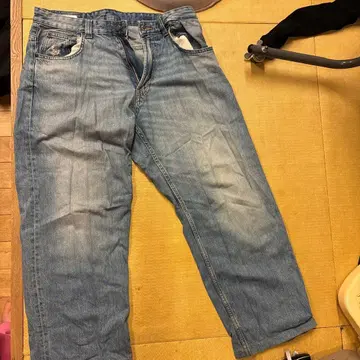 ZARA 스트레이트 레그 데님 팬츠 EUR42