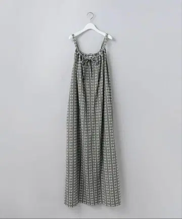 roku COTTON BATIK MOTIF DRESS