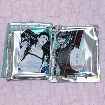 하이큐 도미노풍 아크릴 키링 오이카와 이와이즈미