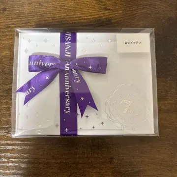 니지산지 7주년 사에키 잇테츠 미니 기프트 세트 아크릴 블록