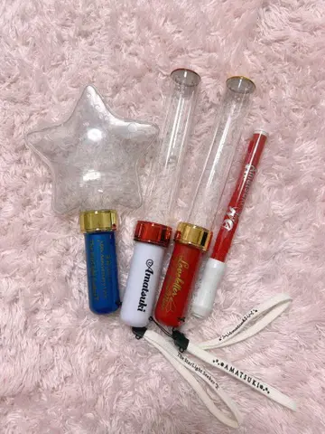 아마츠키 별 모양 응원봉 4개 세트