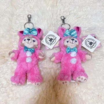 셰리 메이 봉제 인형 키링 부활절 홍콩 디즈니 2개
