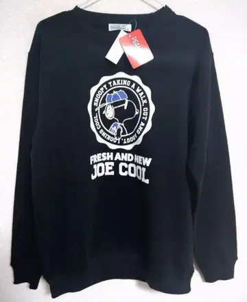스누피 JOECOOL 트레이닝복 맨투맨 남성용 L 속기모