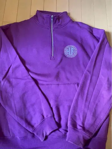 HUF 하프 지퍼 트레이닝복 M