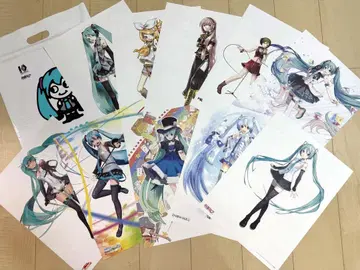 하츠네 미쿠 요미미쿠 신문 10주년 전시회 MIKU10 수량 한정