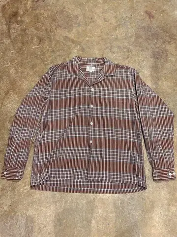 WICKFIELD 오픈 카라 셔츠 빈티지