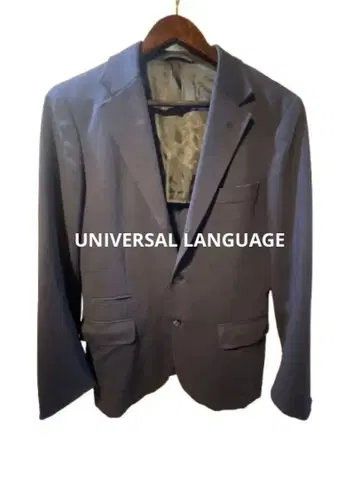 UNIVERSAL LANGUAGE 네이비 테일러드 자켓 M