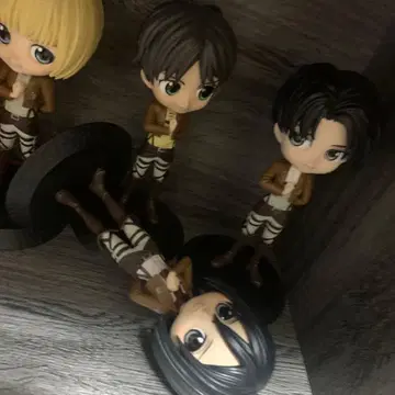 진격의 거인 qposket 피규어 vol.2 A버전 4체