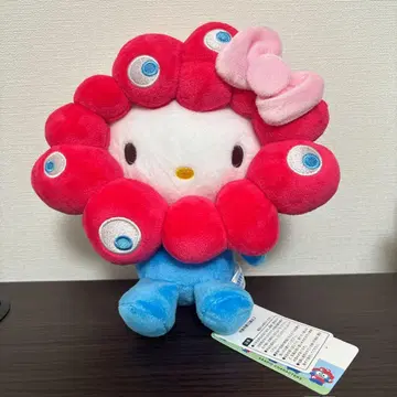 오사카 만박 산리오 변신 봉제 인형 헬로키티 M