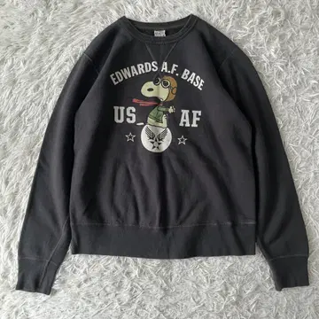 BUZZ RICKSON'S PEANUTS 버즈릭슨 맨투맨