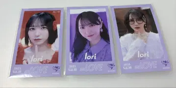 =LOVE 미니 포토 카드 vol.10 이오리 노구치