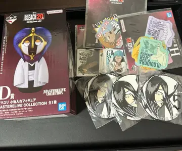 BLEACH 제일복권 D상 쿠로츠치 마유리 소품함 피규어 + 하위상 6점