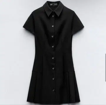 ZARA 카라 부착 미니 원피스 S 사이즈 미사용 새상품