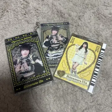 큐루링 해봐 시마무라 우타 키링 카드 클리어 카드