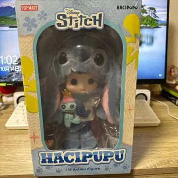 POP MART Hacipupu Stitch 1/8 액션 피규어