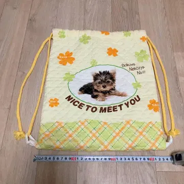 헤이세이 레트로 실사 강아지 냅색